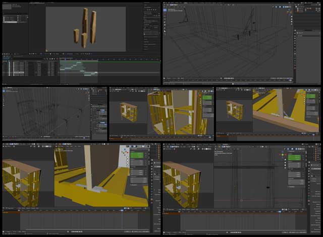 pallet furniture designs for the Duplicable City Center guest rooms, Creating Regenerative Living Models, One Community Weekly Progress Update #442