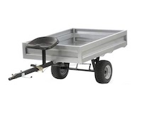 Utility trailer attachment