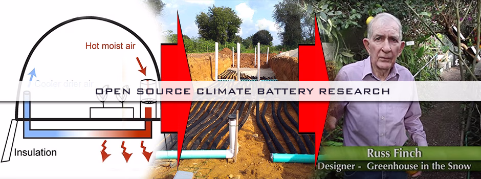 Climate Battery, Thermal Inertia, Thermal Lag, growing citrus in the cold climates, sustainable heating, thermal mass, eco-heat, cheap heat, sustainable HVAC, Greenhouse HVAC, Highest Good food, One Community, One Community Global, green living, sustainable food, greenhouse in the snow