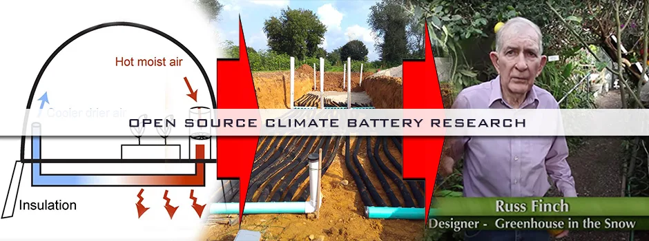 Climate Battery, Thermal Inertia, Thermal Lag, growing citrus in the cold climates, sustainable heating, thermal mass, eco-heat, cheap heat, sustainable HVAC, Greenhouse HVAC, Highest Good food, One Community, One Community Global, green living, sustainable food, greenhouse in the snow