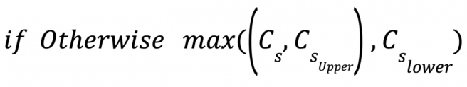 6.8.8.13. Equivalent Lateral Force, one community engineering page, equation image 3, redundancy factor, Cs