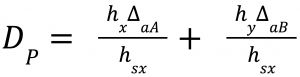 6.8.9.6. Seismic Relative Displacement, one community engineering page, B Displacement Between Structure, The Dp shall not be more than, 6.8.9.6. equation image 2