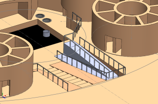 ADA Compliant Wheelchair Ramp Design, Maximum slope for hand-propelled wheelchair ramps should be 1" of rise to every 12" of length (4.8 degree angle; 8.3% grade), Maximum slope for power chairs should be 1.5" rise to 12" length (7.1 degree angle; 12.5% grade), Minimum width should be 36" (inside rails), but 48" is ideal, To satisfy a 1:12 standard wheelchair slope requirement, a 48 ft length ramp is needed for 4 ft height