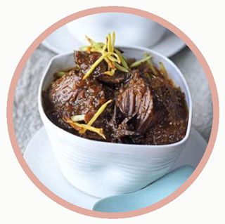 Braised Beef With Ginger And Japanese-Style Brown Rice
