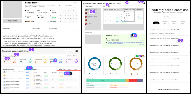 Highest Good Society, Mimicking the Natural Order with Complex Systems, One Community Weekly Progress Update #599, Highest Good Network Phase 3, Fulfilled Living aspect, UX design refinement, low-fidelity to mid-fidelity prototypes, web design systems, iOS/Android design systems, QR code registration, notification system updates, activity attendance UI