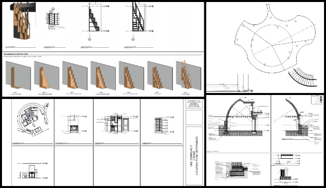 Dome Design, Tending the Human Garden, One Community Weekly Progress Update #601, earthbag village, dome home design, construction documents, single-family home design, appliance schedule, design layout, structural frame construction, Revit model, open source model, human garden development