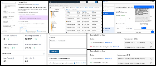 Highest Good Society, Solutioneering a world that works for everyone, One Community Weekly Progress Update #606, HGN platform migration, Azure to Bluehost, Backend file transfers, Database migration, SQL server database, Site stability, Operational continuity, Support coordination, Troubleshooting site crashes, One Community’s mission