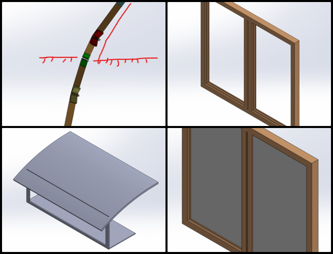 Duplicable City Center, Ongoing Path to Making No-Impact Living Mainstream, One Community Weekly Progress Update #609, dormer designs, dormer construction, window materials, insulation properties, functional dormer design, aesthetic dormer design, SolidWorks design, dormer interior insulation, window frame design, exterior dormer structure.