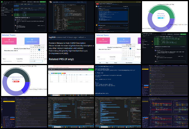 Alpha, Highest Good Network, Designing Global-Sustainability Systems, One Community Weekly Progress Update #607, code review, pull request, software testing, user interface, data visualization, pie chart, GitHub, code refactoring, Redux state, dark mode