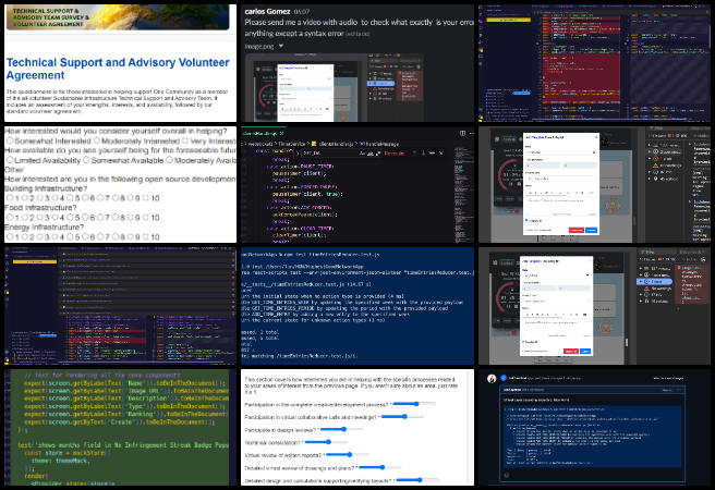 Alpha, Highest Good Network, Ongoing Path to Making No-Impact Living Mainstream, One Community Weekly Progress Update #609, codebase familiarity, testing changes locally, team collaboration, time log bug reports, multi-step form in React, controlled components in React, React Router navigation, Redux state management, writing test cases in React, pull request best practices