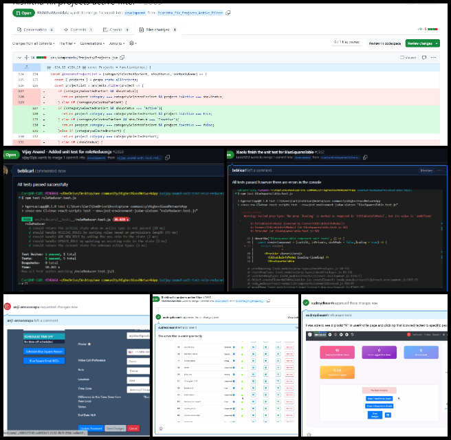 PR, Highest Good Network, Ongoing Path to Making No-Impact Living Mainstream, One Community Weekly Progress Update 609, pull request, PR review, PR review team, software team, software development, Highest Good Network, Highest Good society, One Community, MERN Stack, software engineering, MongoDB, React.js, Node.js, Express.js, open source software