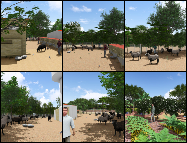 Duplicable City Center, Maximizing Eco-potential, One Community Weekly Progress Update #611, urban farm design, landscape development, edible flowers, fruit-bearing trees, vegetable plants, site plan alignment, sustainable farming, software limitations, alternative bird species.