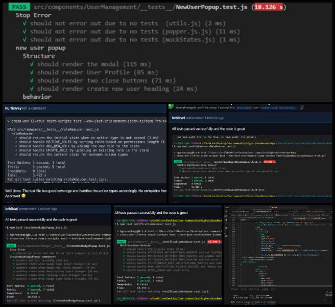 PR, Highest Good Network, Maximizing Eco-potential, One Community Weekly Progress Update #611, pull request, PR review, PR review team, software team, software development, Highest Good Network, Highest Good society, One Community, MERN Stack, software engineering, MongoDB, React.js, Node.js, Express.js, open source software