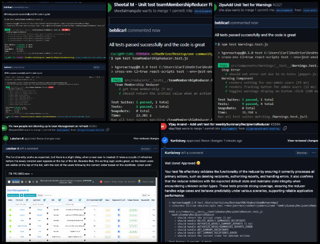 PR, Highest Good Network, Maximizing Sustainable Human Potential, One Community Weekly Progress Update #612, pull request, PR review, PR review team, software team, software development, Highest Good Network, Highest Good society, One Community, MERN Stack, software engineering, MongoDB, React.js, Node.js, Express.js, open source software