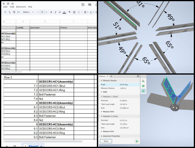 Duplicable City Center, Creating a More Luxuriant Life With Sustainability, One Community Weekly Progress Update #613, DCC team updates, hub connector spreadsheet, draft Bill of Materials preparation, team task discussions, task completion tracking, team collaboration updates, Bill of Materials draft creation, hub connector data organization, project task coordination, team progress documentation.