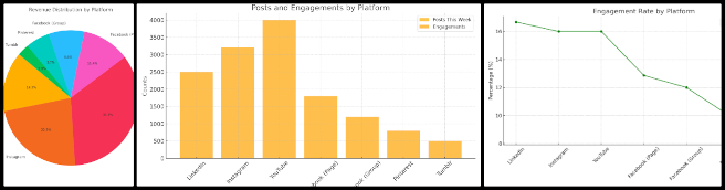 Highest Good Society, Maximizing Sustainable Human Potential, One Community Weekly Progress Update #612, Google Sheets dashboard, social media engagement metrics, weekly engagement tracking, follower growth analysis, engagement growth percentages, team collaboration, data visualization, dashboard design, marketing strategy, One Community, sustainable human potential, data analysis, social media performance optimization, clear visualizations.