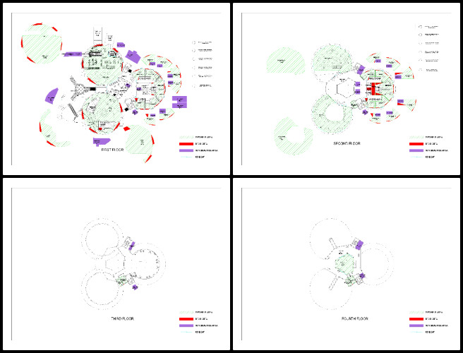 Duplicable City Center, Maximizing Sustainable Human Potential, One Community Weekly Progress Update #612, tutorial updates, feedback revisions, formatting changes, quotes section, headings, bullet points, floor-by-floor analysis, floor plan legend, Non-Qualified Area, hatch color update