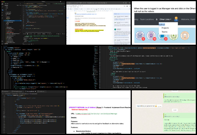 Highest Good Network Software, Creating a Stable Biosphere, One Community Weekly Progress Update #616, search user functionality fix, dashboard null value bug resolution, scheduling time off modal, badge report updates, featured badge functionality, dark mode consistency in apps, event reschedule button development, backend API for notifications, optimizing loading speed for dashboards, PR review team management and blog summaries