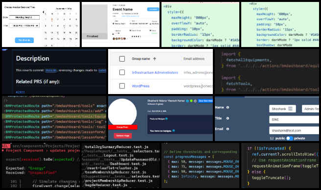 Highest Good Network Software , Earth-Care Communities, One Community Weekly Progress Update #619, Dashboard and feedback flow chart designs, Quick Setup Tool database update improvements, caching and asset issue resolutions, email template editor mockup, SSO with Google Workspace research, equipment update feature development, GitHub pull requests and branch synchronization, React component NaN issue fix, suggestion category parsing correction, edit task permissions for managers enhancement.