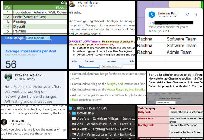 Admin, Team Management, Ecological Models for Thriving, One Community Weekly Progress Update #620, team collaboration, admin training document, volunteer docs, SEO pages, social media strategy, Pinterest posts, LinkedIn posts, social media scheduling, cost analysis template, WordPress page updates