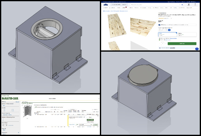 Vermiculture Toilet, Supporting the Abundance of Earth, One Community Weekly Progress Update #626, CAD models, toilet seat design, eco toilet seat, vermiculture toilet seat, main assembly components, raw materials selection, design refinement, team meeting progress, task assignments, weekly summary