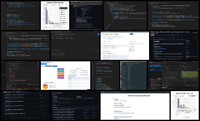 Code Crafters, Highest Good Network Software, Ecological Global Transformation, One Community Weekly Progress Update #627, backend API, material data, project data, flexible data filtering, pull request, backend optimization, data handling, server response, material dashboard, frontend development, financial summary API, grouped-bar chart, responsive design, search functionality, project documentation, database structure, data filtering, CSS implementation, material breakdown, UI components, task management.