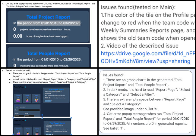 HGN PR Testing, Open Sourcing Global Sustainability Strategies, One Community Weekly Progress Update #628, HGN PR testing, bug fix confirmation, quick setup code issue resolution, User Management team code fix, active/inactive team toggle update, summary submission bug fix, tracking button permission implementation, unresolved report display bug, Quick Setup Tool team code filter, team member visibility issue retesting, volunteer task assignment.