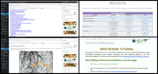 Highest Good Food, Ecological Global Transformation, One Community Weekly Progress Update #627, Ecological Research, Global Transformation, Interviews Completion, GIS Integration, Permaculture Page, Content Finalization, Web Design, Header Linking, Review Submission, Clarity Improvement.