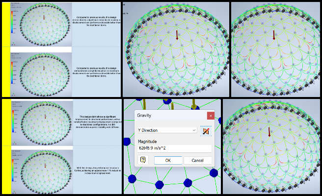 Shu Tsun, Duplicable City Center, Community-based DIY Eco-construction, One Community Weekly Progress Update #632, snow load analysis, wind load analysis, structural engineering, boundary condition setup, engineering project preparation, load analysis transition, initial snow load completion, wind load file configuration, engineering parameter definition, structural analysis project