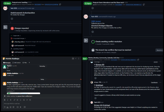 Highest Good Society, An Open Source Paradigm for Ecological Living, One Community Weekly Progress Update #630, Phase 3 task approvals, conflict resolution support, developer feedback collection, Dark Mode task coordination, GitHub tagging for PR updates, reviewer and task owner follow-up, Dev Dynasty blog creation, weekly folder organization, collage compilation, volunteer blog feedback.