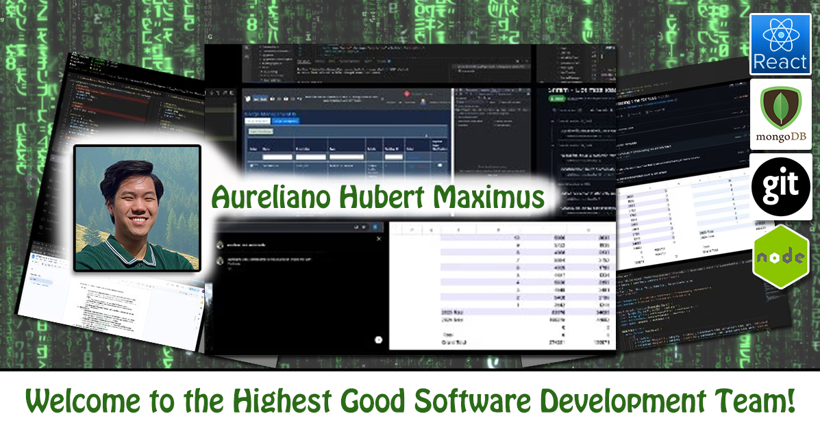 Aureliano Hubert Maximus, One Community Volunteer, Highest Good collaboration, people making a difference, One Community Global, helping create global change, difference makers