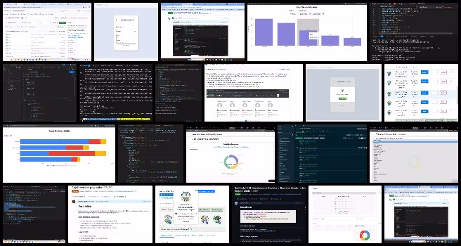 Code Crafters, Highest Good Network Software, Global-Sustainability Systems Management, One Community Weekly Progress Update #633, pagination implementation, MemberList React component, Recharts pie chart, Node.js MongoDB backend, construction summary dashboard, token authentication issue, badge validation logic, horizontal stacked bar chart, login screen UI design, Donut Chart cost breakdown.