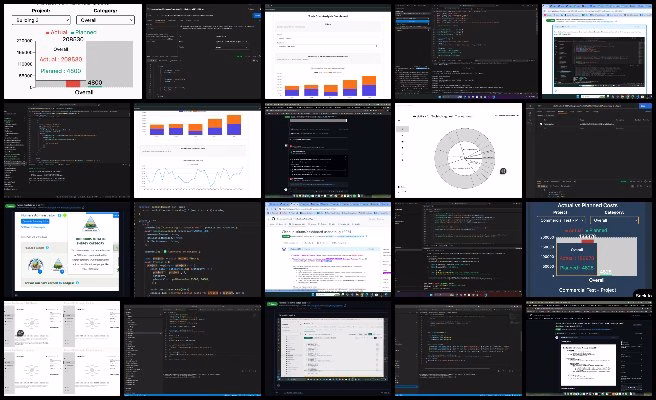 Code Crafters, Highest Good Network Software, Establishing Global Eco-balance, One Community Weekly Progress Update #635, Phase 2 Summary Dashboard, Expected vs Actual Expense Graph, data visualization dashboard, stacked bar graph and line chart, MongoDB Mongoose API integration, financial tracking pie charts, frontend and backend pull requests, Student Dashboard layout and interactivity, project cost analytics, Postman API testing.