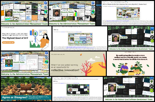 graphic design team, social media images, a model for new-world eco-philanthropy, one community weekly progress update #636, social media graphic design, volunteer coordination graphics, UI UX design for sustainability, eco-philanthropy visual content, Seven Villages book design, digital book icon design, sustainable image creation, Google Sheets volunteer bios, new-world philanthropy visuals, graphic design for global change