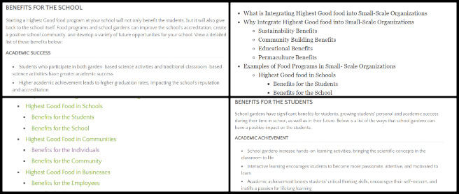 Highest Good Food, New-paradigm Philanthropy and Change, One Community Weekly Progress Update #634, Blog Update, Website Edits, Version Submission, Feedback Implementation, Text Justification, Heading Adjustment, Format Fixes, Readability Improvement.