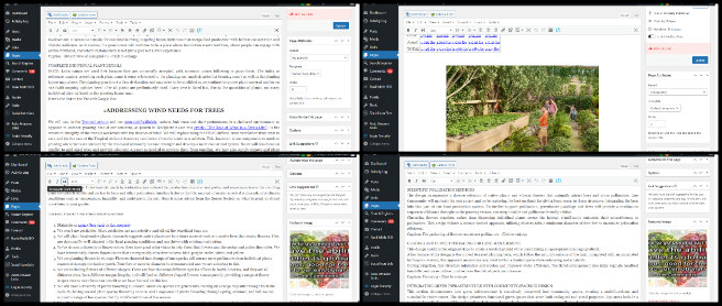 Highest Good Food, New-paradigm Philanthropy and Change, One Community Weekly Progress Update #634, Interview Completion, Role Submission, Feedback Response, Link Updates, Image Editing, Text Adjustment, Page Refinement, Web Layout.