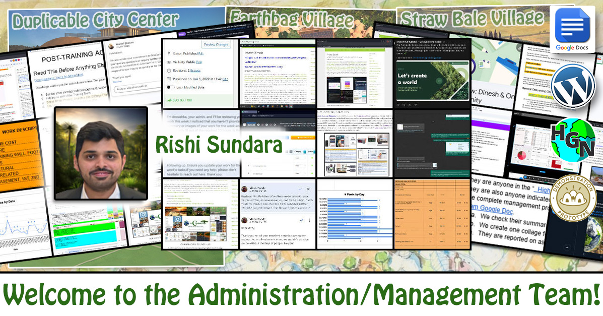 Rishi Sundara, One Community Volunteer, Highest Good collaboration, people making a difference, One Community Global, helping create global change, difference makers
