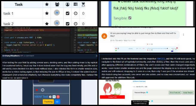 Team Skye, Highest Good Network Software, Establishing Global Eco-balance, One Community Weekly Progress Update #635, Permission Change Logs, User Management, Responsive Web Design, Mobile UI/UX Optimization, TinyMCE Placeholder Fix, Scrollable Tables Mobile, SCSS Styling, Pull Request Management, Production Build Debugging, Warning Component Styling