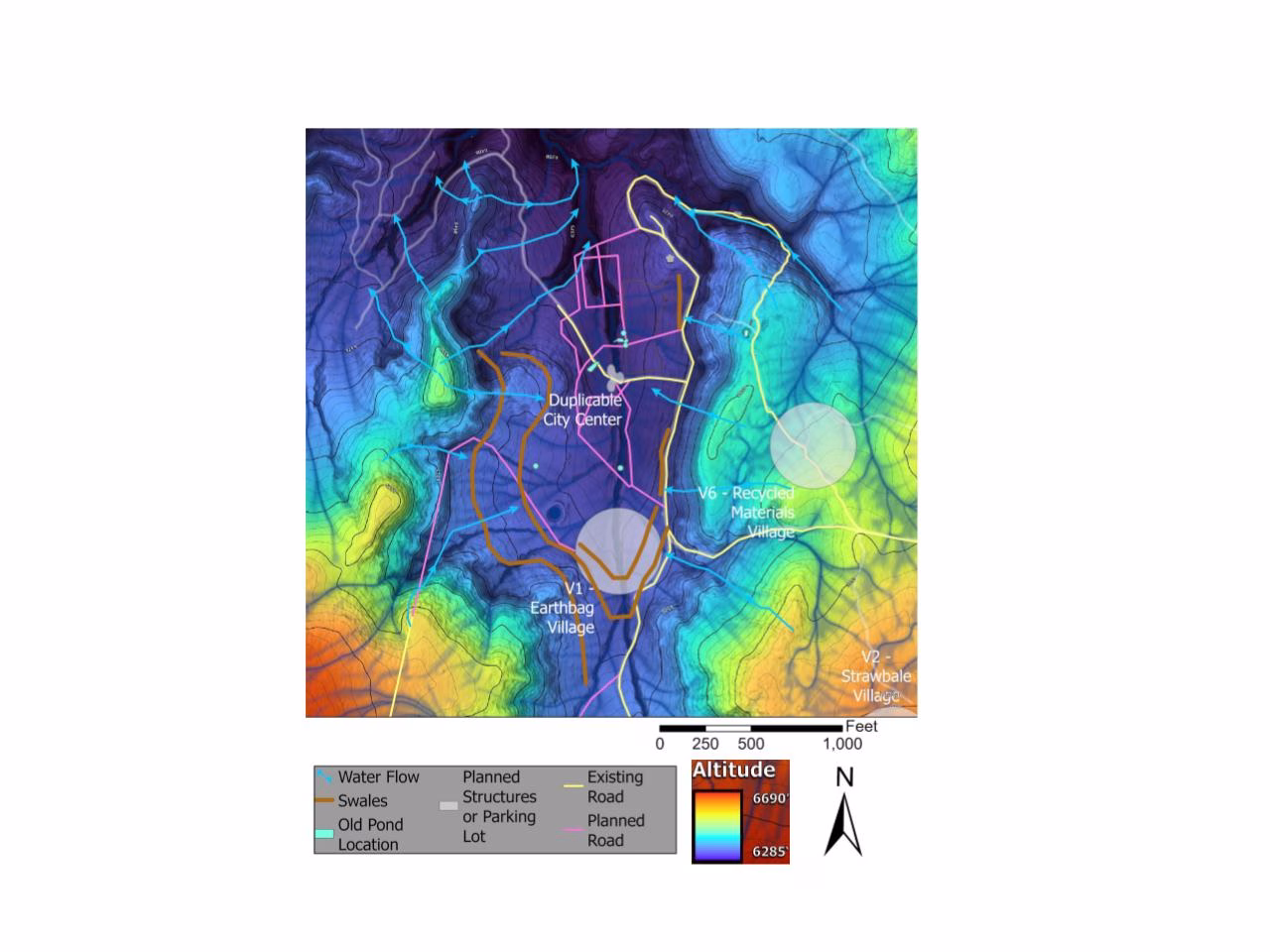 Georeferencing in ArcGIS Pro, overlaying road access and water harvesting maps, altitude map integration, comprehensive mapping for water harvesting, GIS tools for detailed analysis, water management planning, spatial analysis of infrastructure, altitude-based water harvesting strategy, map creation for water harvesting plan.