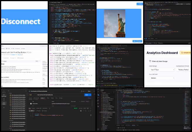 Blue Steel Team, Highest Good Network software, Selfish Philanthropy by Giving People What They Want, One Community Weekly Progress Update #639, Set Final Day button permission, frontend analytics dashboard, user behavior trends analysis, custom date range analytics, Bluesky API integration, express-session token management, drag and drop image upload, Reddit API post submission, weekly summary tracking algorithm, percentage change data visualization
