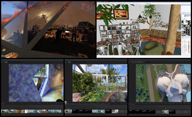 Jiachen, Duplicable City Center, Collectively Improving the Standard of Living, One Community Weekly Progress Update #637, project file adjustments, animation shot sequence, test scene renders, camera setup walkthrough, exterior sequence rendering, final render output, 3D visualization project, technical scene performance, scheduled animation tasks, architectural rendering process