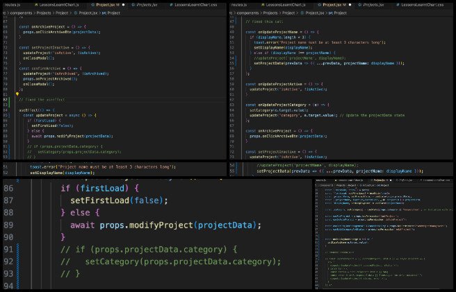 Highest Good Education, Establishing Abundant Community Systems, One Community Weekly Progress Update #638, frontend and backend software requirements, Redux debugging and refactoring, sustainable project dashboard development, useEffect optimization in React, project category update fixes, global sustainable community systems, replicable open source software solutions, One Community software engineering, template string correction in code, state handling cleanup