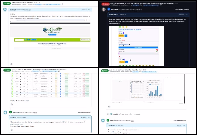 Highest Good Network Software, Helping People Create Their Own Sustainable Futures, One Community Weekly Progress Update #640, pull request, PR review, PR review team, software team, software development, Highest Good Network, Highest Good society, One Community, MERN Stack, software engineering,Use MongoDB, React.js, Node.js, Express.js, open source software