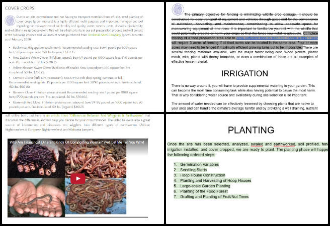 Highest Good Food, Widespread and Lasting Eco-lifestyle Access, One Community Weekly Progress Update #642, team blog updates, soil amendment documentation, website content editing, document formatting updates, pull request testing, dev site testing, content consistency review, website maintenance workflow, blog content management, documentation revision process.