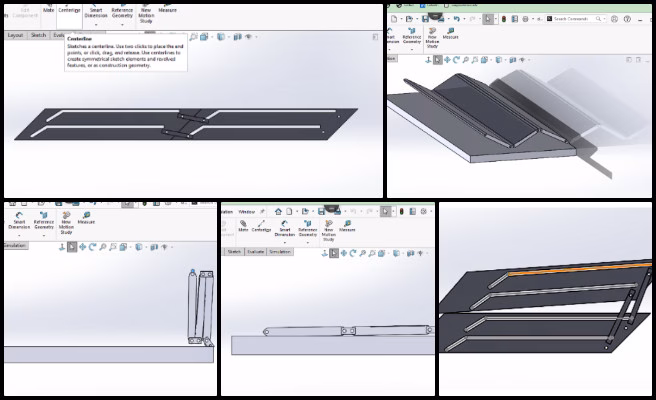 Sandesh, Duplicable City Center, Widespread and Lasting Eco-lifestyle Access, One Community Weekly Progress Update #642, foldable spa cover mechanism, four-bar linkage design, spa cover engineering, mechanical flap rotation, guided slot linkage, sliding link mechanism, collision-free spa cover, compact folding mechanism, spa cover CAD design, spa cover motion analysis