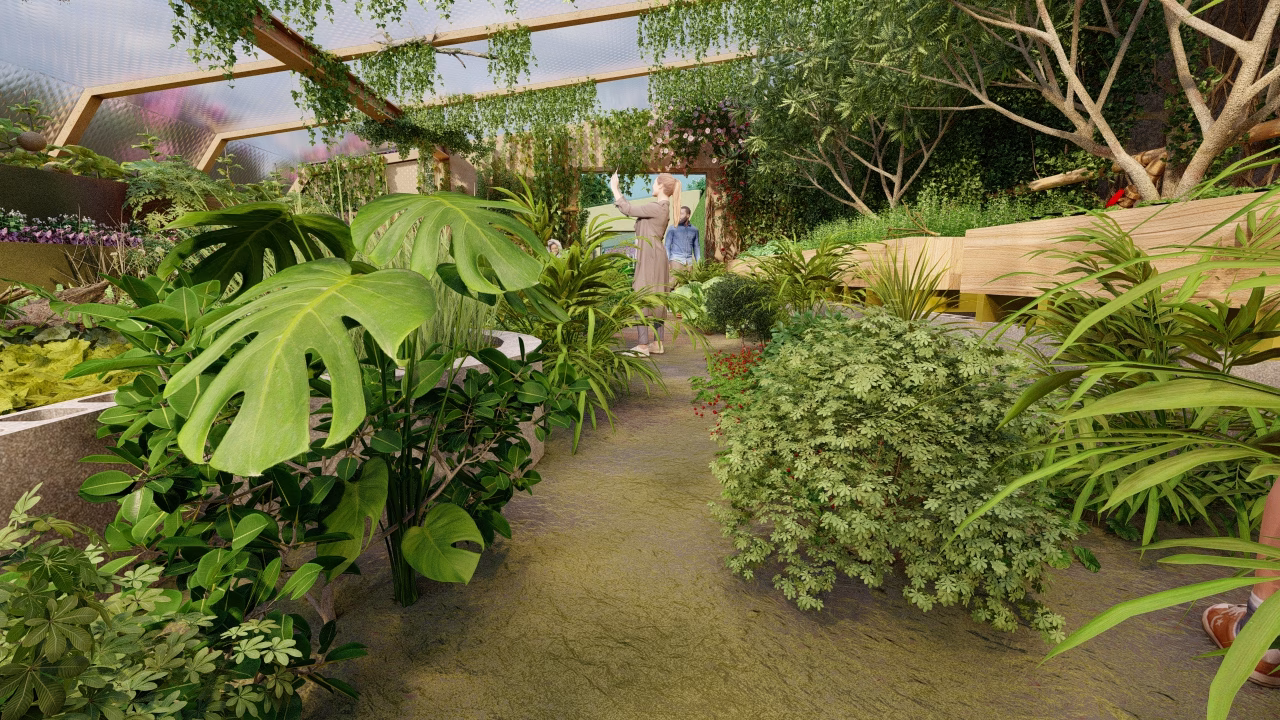 sustainable greenhouse design, integrated aquaponics system, vertical farming techniques, horizontal planting optimization, natural light utilization, scientific pollination methods, water-efficient agriculture, graded terracing for erosion control, closed-loop farming system, eco-friendly crop production