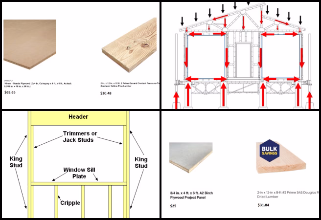 Dormer window design, Duplicable City Center construction, sustainable building windows, wood material selection, window framing techniques, kerf width analysis, weight distribution in windows, eco-friendly construction design, open source building project, architectural window detailing