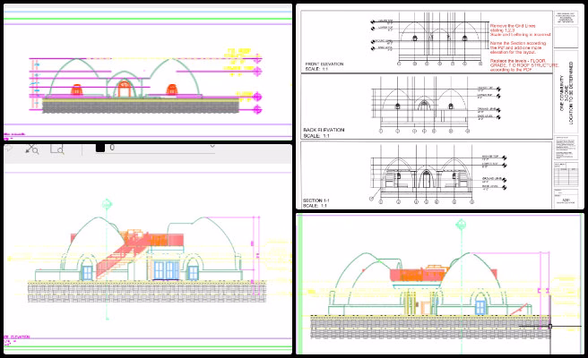 Earthbag Village, Launching a New Paradigm of Sustainable Ideas, One Community Weekly Progress Update #650, Earthbag Village construction, sustainable housing design, 3-Dome Cluster architecture, open source building plans, eco-friendly village development, Earthbag building permits, sustainable civil engineering, Earthbag Village blueprints, regenerative living community, One Community Earthbag project