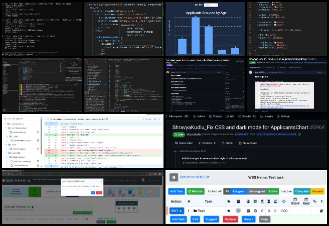 Highest Good Network software, Launching a New Paradigm of Sustainable Ideas, One Community Weekly Update #650, Twitter/X auto-poster debugging, white screen issue fix, merge conflict resolution, PR grading screen API development, email notification system bug fix, Job Listing Page pagination fix, applicants age bar graph, dark mode feature implementation, Application/Job Posting Page modularization, volunteer hours distribution pie chart.