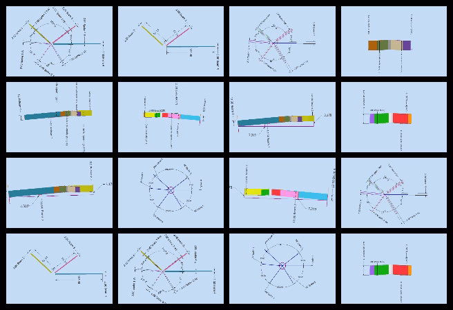 Row 2 dome design adjustments, parts documentation update, project spreadsheet reorganization, component naming accuracy, CAD model alignment, assembly preparation for Row 3, architectural part annotations, sustainable building documentation, dome assembly framework, precision part dimensioning.